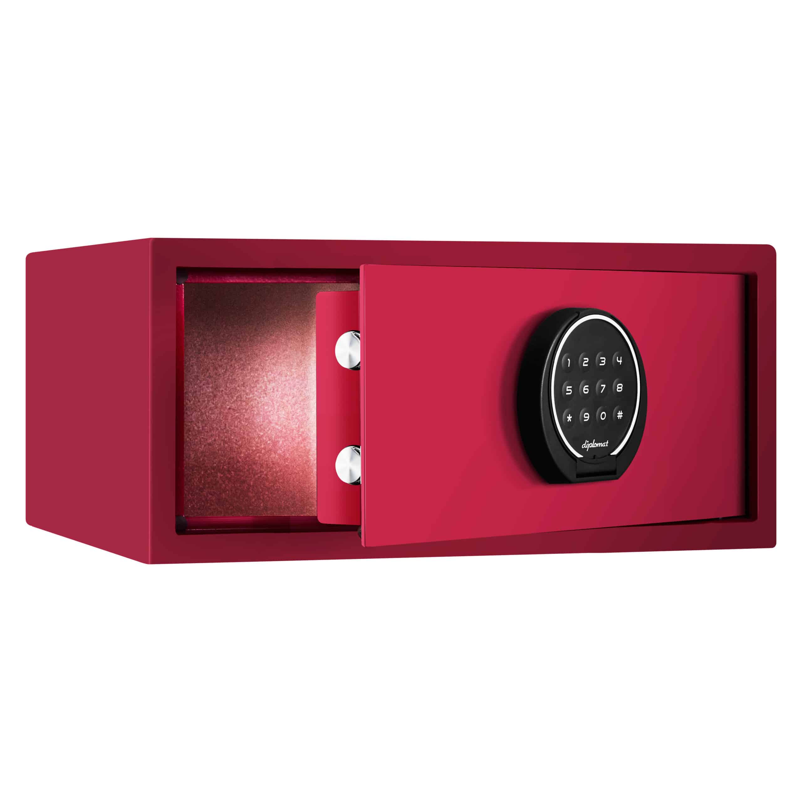 Coffre fort anti-vol Mono 5 Red – Image 2