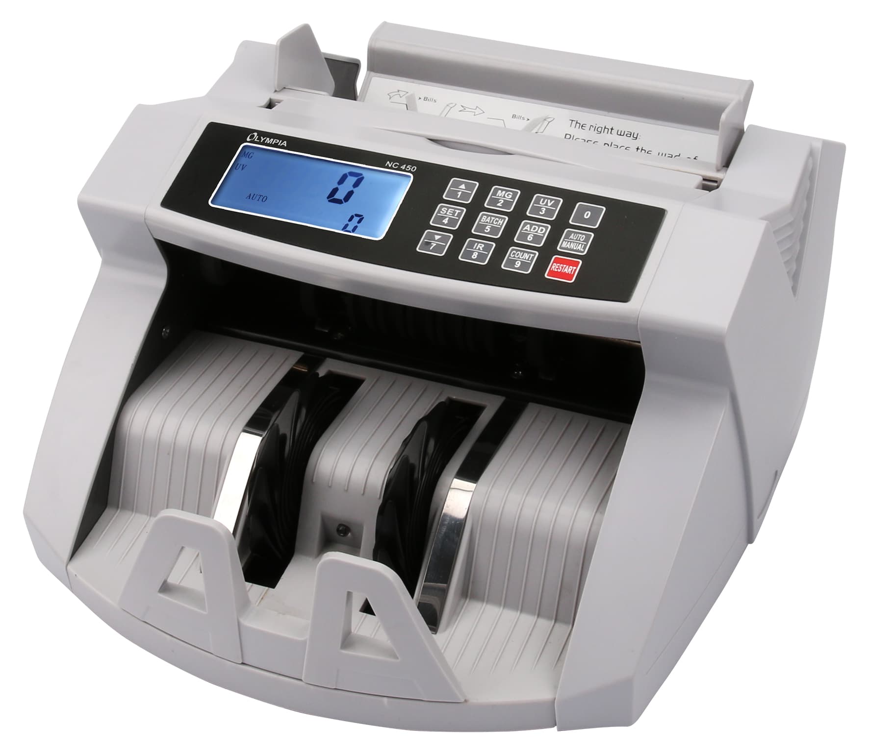 Compteuse de billets de banque OLYMPIA NC 520