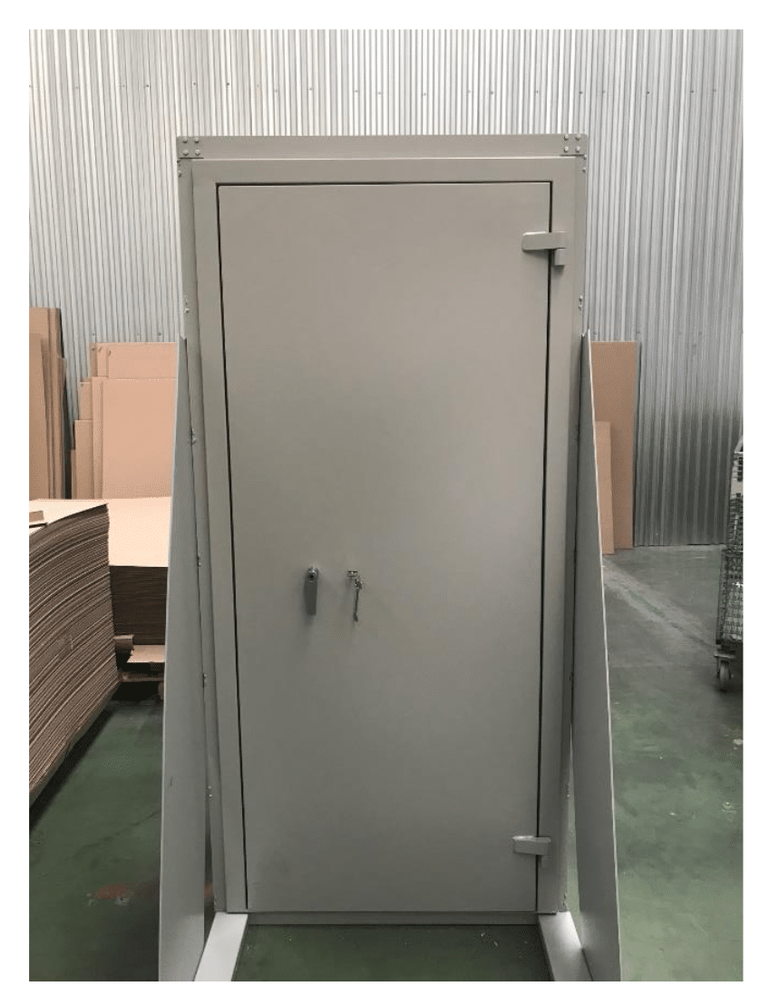 Porte blindée certifiée pour chambre forte EVD 2100 x 1010