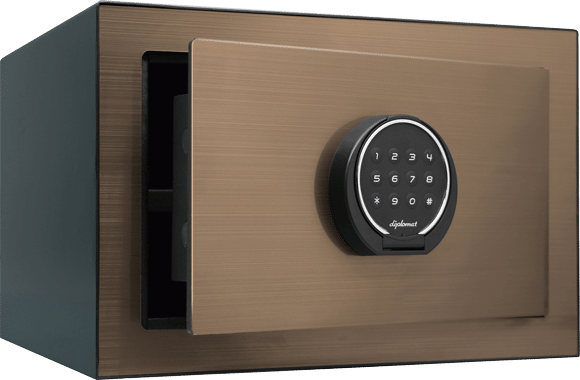 Coffre fort anti vol Diplomat Combi 5 Marron – Image 2