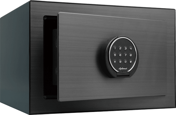 Coffre fort anti vol Diplomat Combi 5 Noir – Image 2
